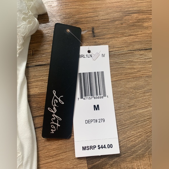 Leighton Lace-overlay Eyelash-fringe Blouse - Picture 12 of 14